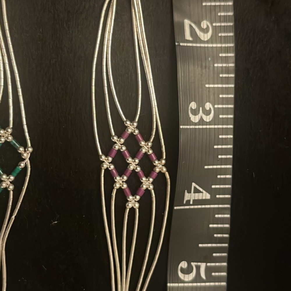 Vintage Silver Navajo Bracelets 7”